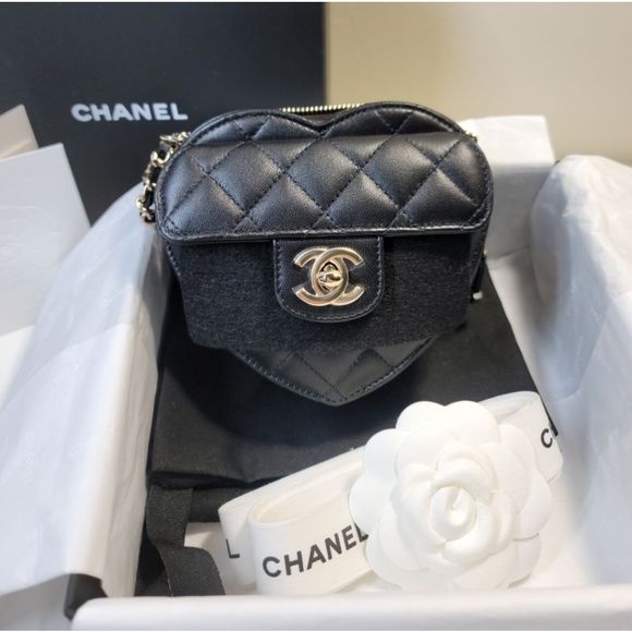 CHANEL Handbags - ❌️SOLD❌️ Chanel Heart Bag
